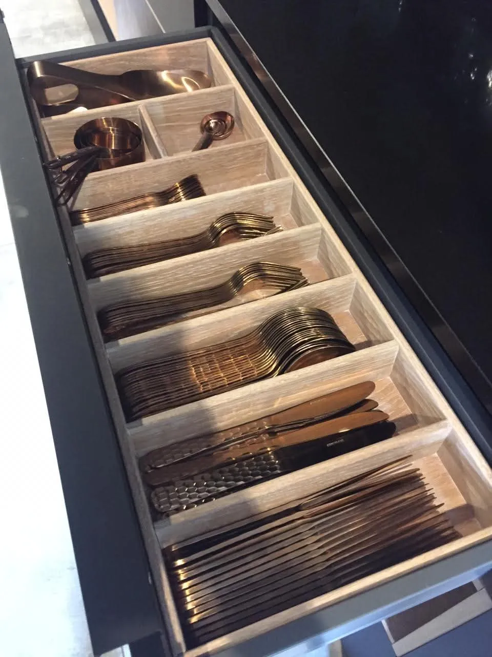 Custom drawer inserts by DJ Woodworx