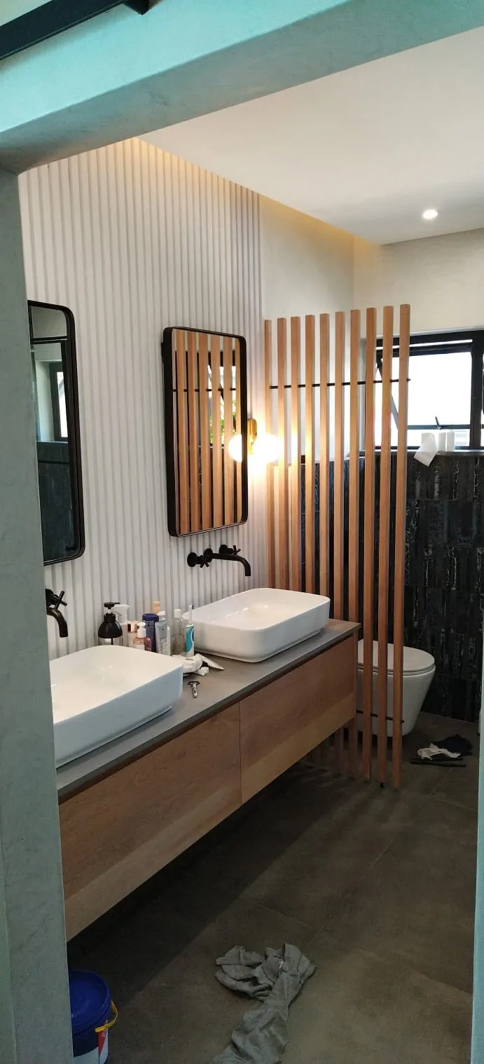 Custom bathroom vanities by DJ Woodworx